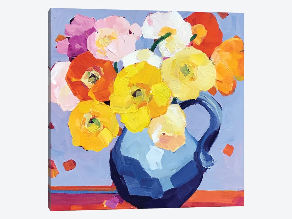 Poppies by Melissa Read-Devine 1-piece Canvas Art