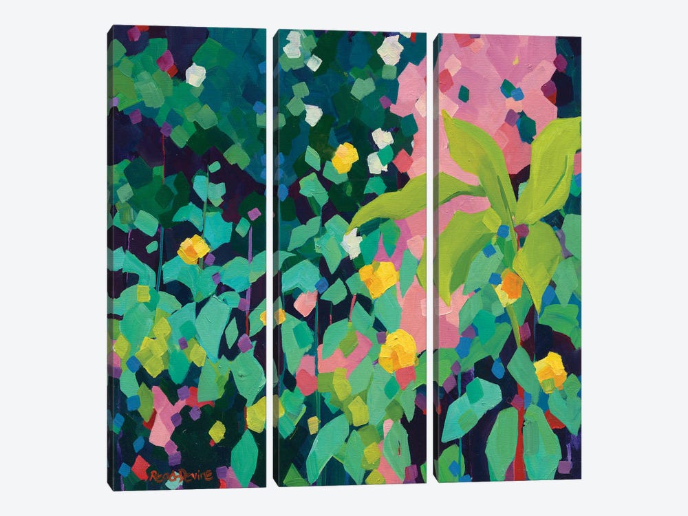 Prayer Garden by Melissa Read-Devine 3-piece Canvas Print
