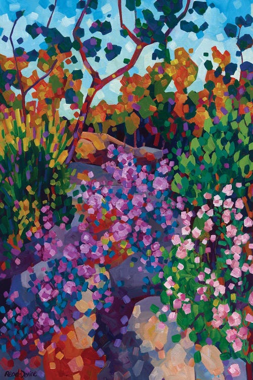 The Earth Adorned by Melissa Read-Devine wall art