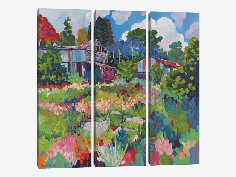 Top The Hill by Melissa Read-Devine 3-piece Canvas Print