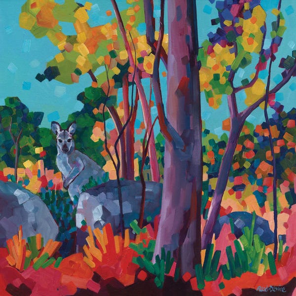 Australia: Wallaby by Melissa Read-Devine