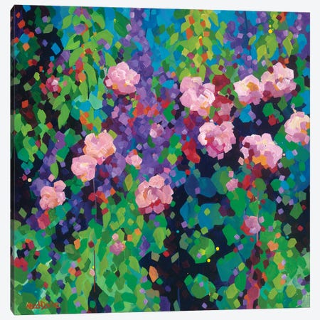 Bouquet Canvas Print #MDV8} by Melissa Read-Devine Art Print
