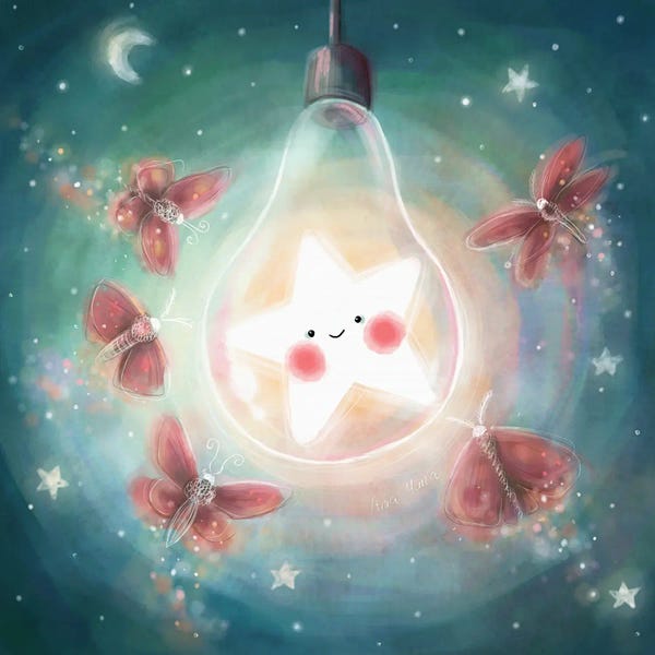 Adorable Anthropomorphism: Inner Light by Ania Maria Draws