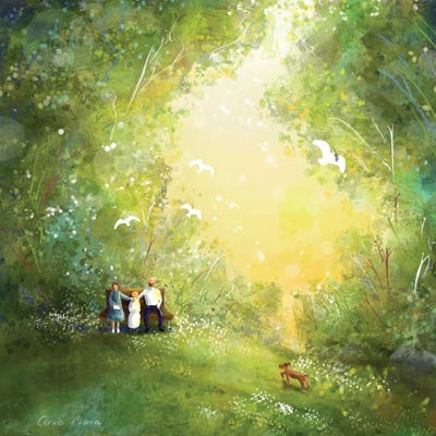 Family Spirit by Ania Maria Draws canvas print