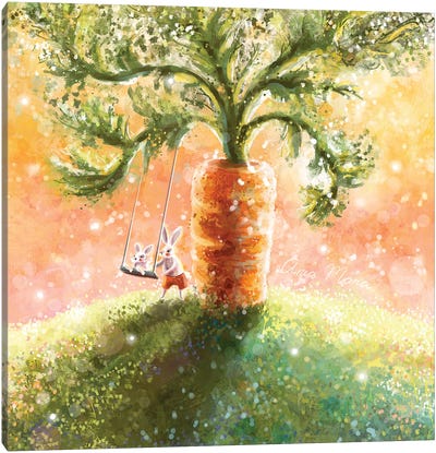 Generational Tree Canvas Art Print - Ania Maria Draws