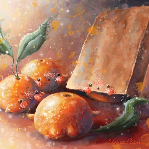 Oranges: Nice To Meet You by Ania Maria Draws