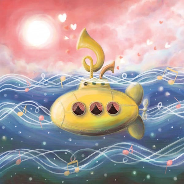 Submarines: Song Of The Ocean by Ania Maria Draws