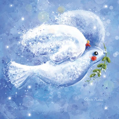 Peace Maker by Ania Maria Draws metal wall art