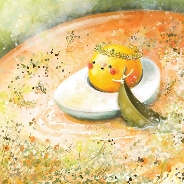 Eggs: Yolk On An Adventure by Ania Maria Draws