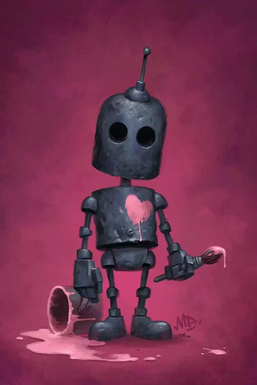 The Artist by Matt Dixon wall art