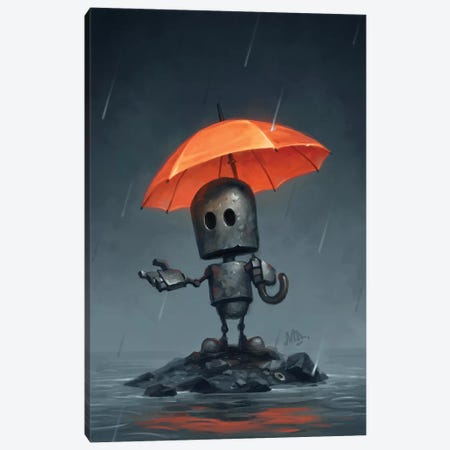The Rainy Season Canvas Print #MDX19} by Matt Dixon Canvas Wall Art