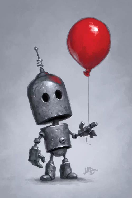 The Red Balloon by Matt Dixon wall art