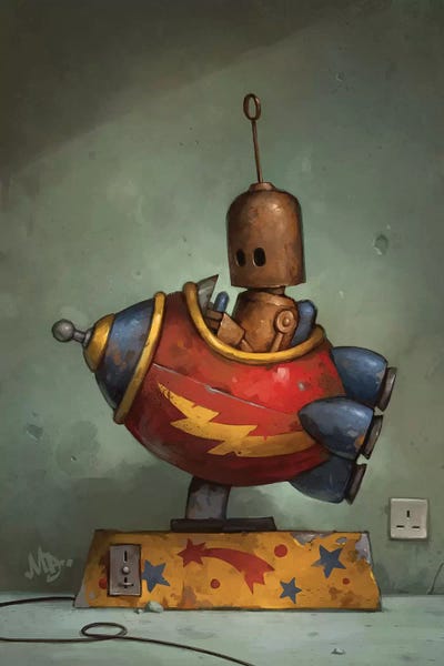 Kids Fantasy Art: To Boldly Go by Matt Dixon