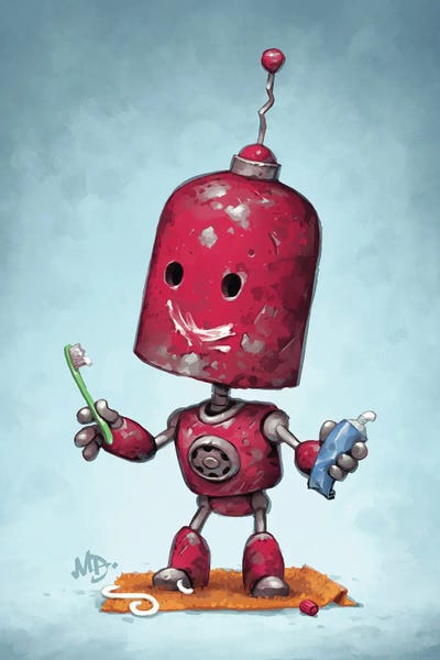 Older Kids Room: Brave Face by Matt Dixon