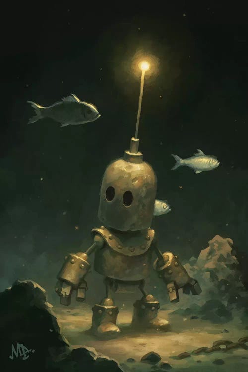 Full Fathom Five by Matt Dixon wall art