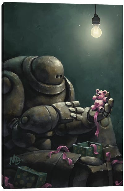 Gortron's Christmas Wish Canvas Art Print - Unlikely Friends