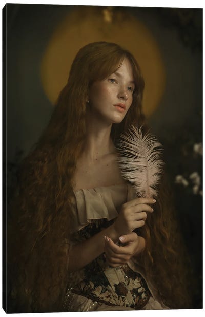 Maria Magdalena  II Canvas Art Print - Feather Art