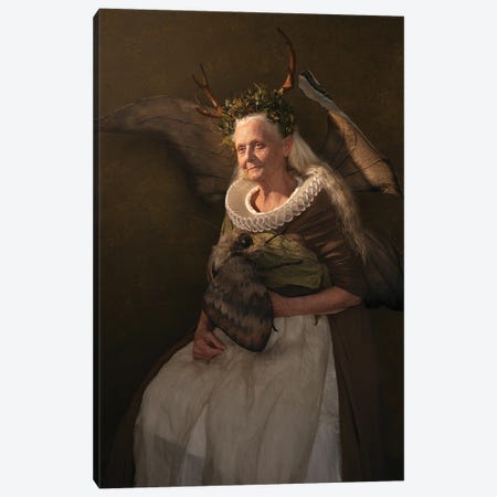 Fairy Goodmother Canvas Print #MDZ5} by Michaela Durisova Canvas Wall Art