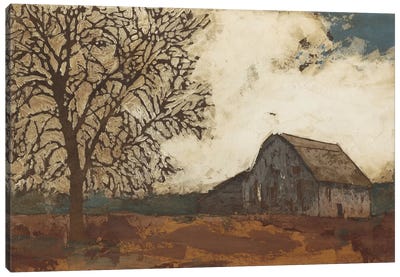 Erstwhile Barn II Canvas Art Print - Country