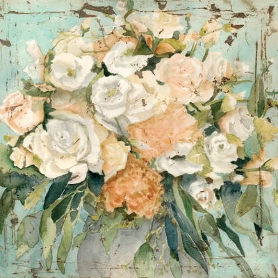 Vintage Arrangement I by Megan Meagher metal wall art