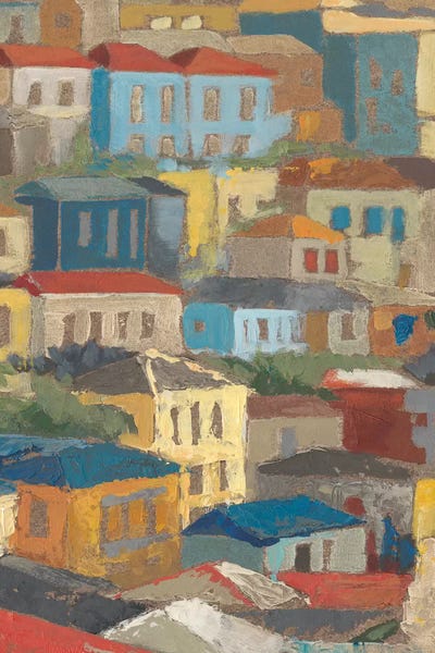 Megan Meagher: Primary Rooftops II by Megan Meagher