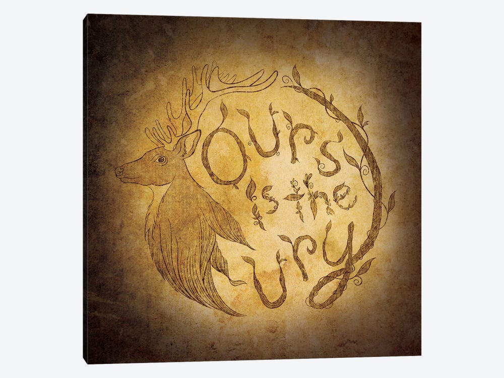 House Baratheon - Ours is the Fury by 5by5collective 1-piece Canvas Art