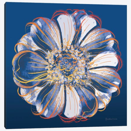 Flower Pop Pastel I Canvas Print #MEC115} by Marie Elaine Cusson Canvas Artwork