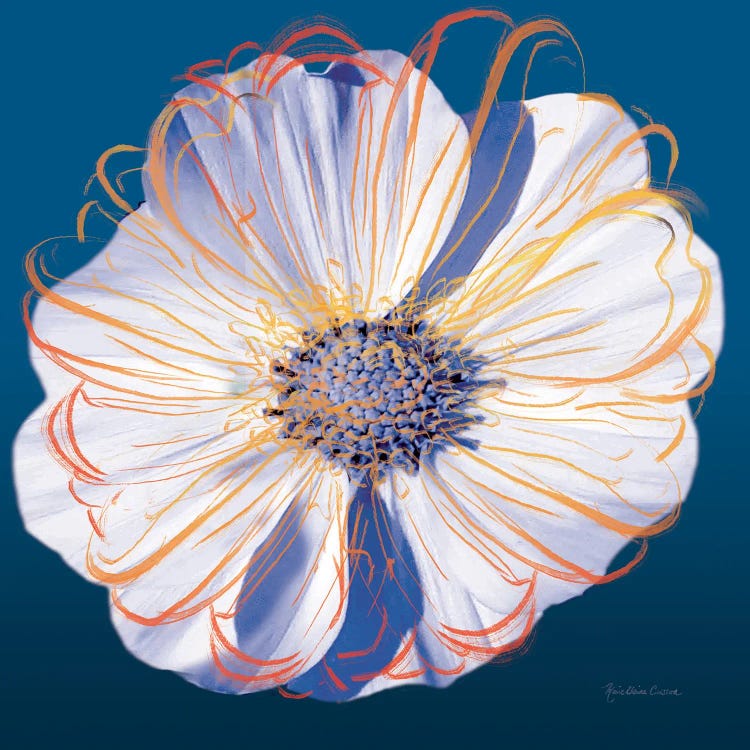 Flower Pop Pastel II by Marie Elaine Cusson wall art