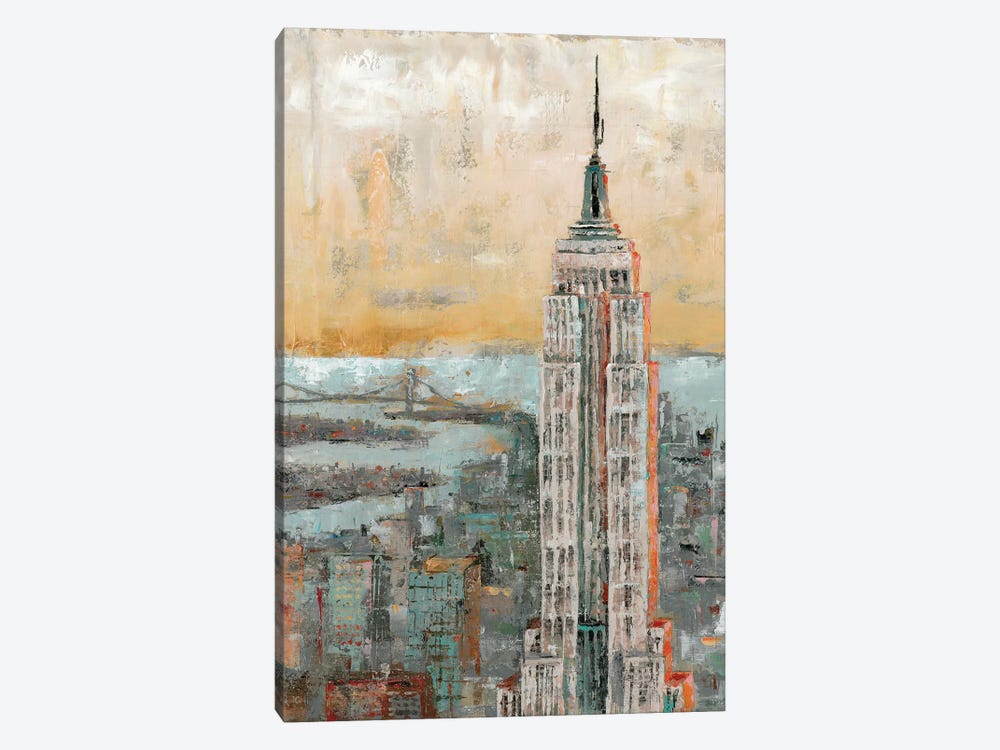 Empire State Building Abstract by Marie Elaine Cusson 1-piece Art Print
