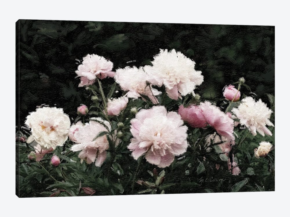 Peony Poetry II by Marie Elaine Cusson 1-piece Canvas Artwork