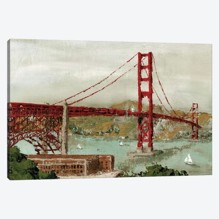 Golden Gate Bridge Canvas Print #MEC12} by Marie Elaine Cusson Canvas Artwork