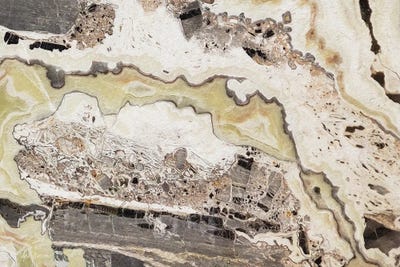 Marble Colors Brown VII by Marie-Elaine Cusson canvas print