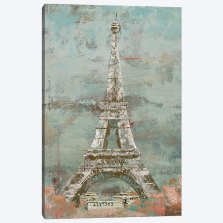 La Tour Eiffel Canvas Print #MEC16} by Marie Elaine Cusson Canvas Art Print