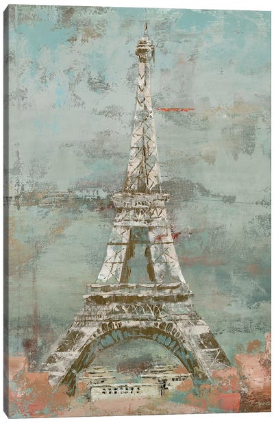La Tour Eiffel Canvas Art Print - Marie-Elaine Cusson