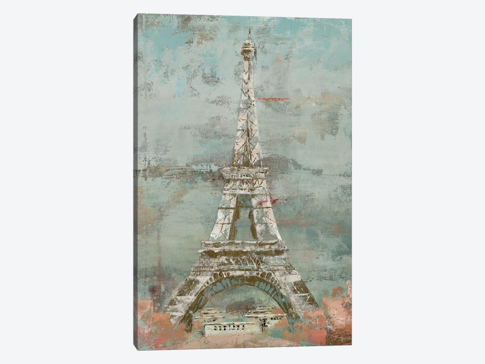 La Tour Eiffel by Marie Elaine Cusson 1-piece Canvas Artwork