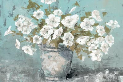 Morning Blossom Still Life by Marie-Elaine Cusson canvas print