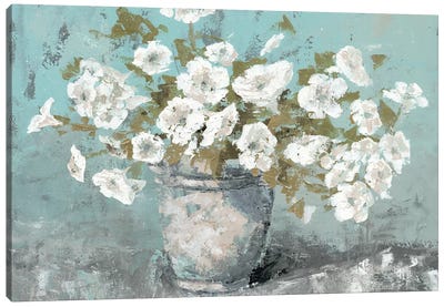 Morning Blossom Still Life Canvas Art Print - Marie-Elaine Cusson