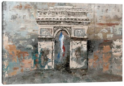 Arc de Triomphe Canvas Art Print - Arc de Triomphe