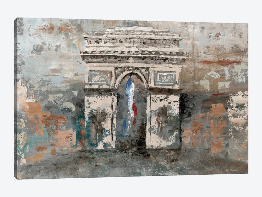 Arc de Triomphe by Marie Elaine Cusson 1-piece Canvas Artwork