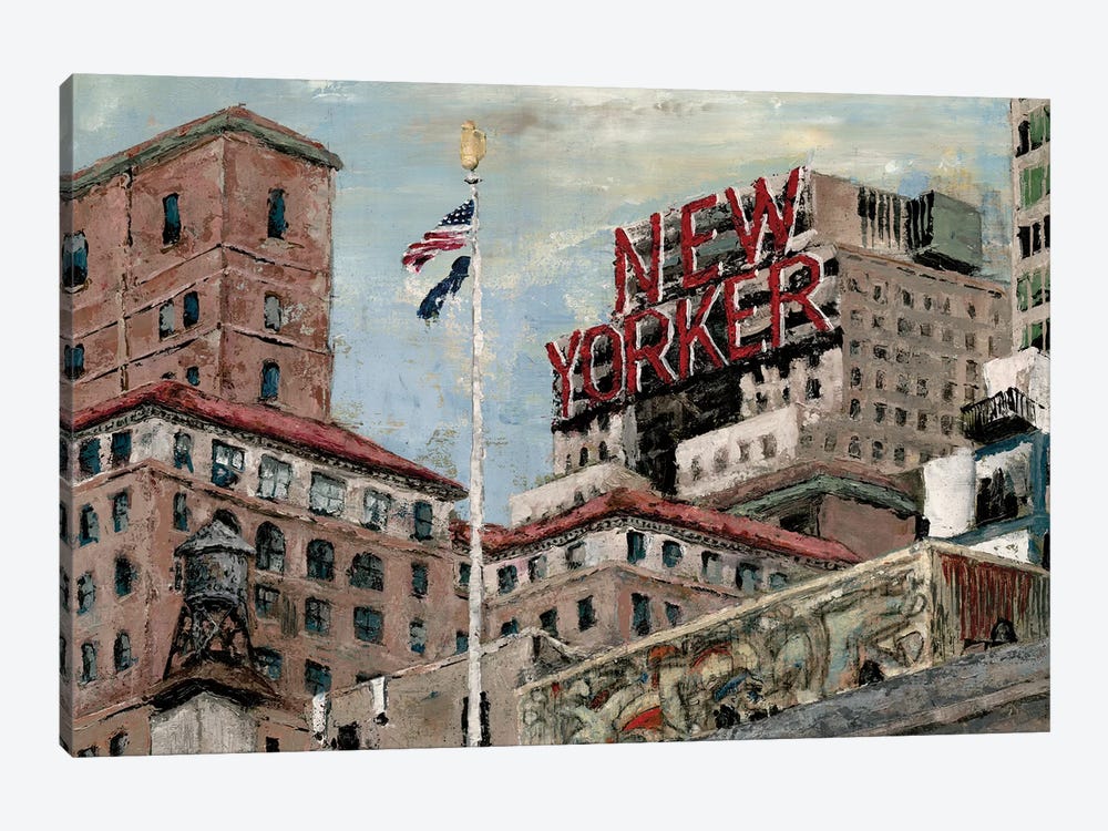 New Yorker by Marie Elaine Cusson 1-piece Art Print