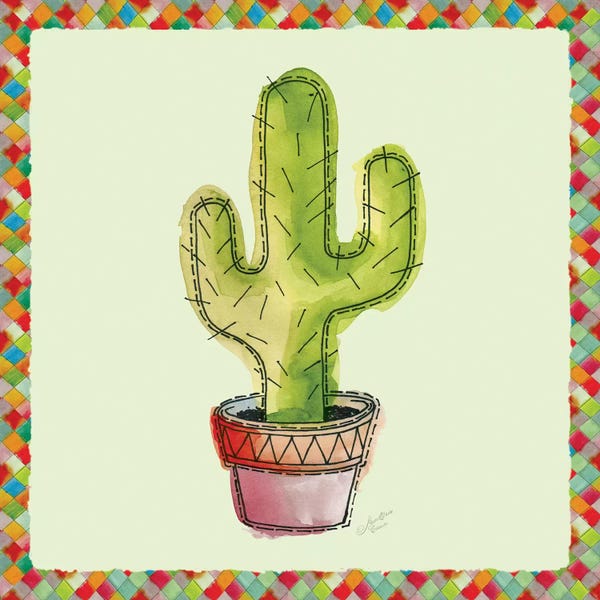 Marie-Elaine Cusson: Rainbow Cactus II by Marie-Elaine Cusson