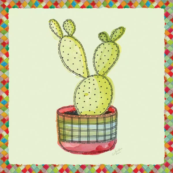 Marie-Elaine Cusson: Rainbow Cactus IV by Marie-Elaine Cusson