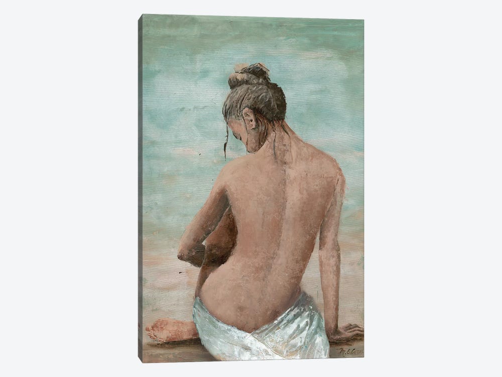 Study Of A Woman I (Head Left) by Marie Elaine Cusson 1-piece Canvas Wall Art
