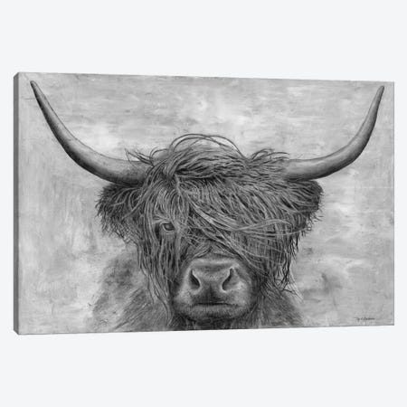 Scottish Bison Canvas Print #MEC60} by Marie Elaine Cusson Canvas Print