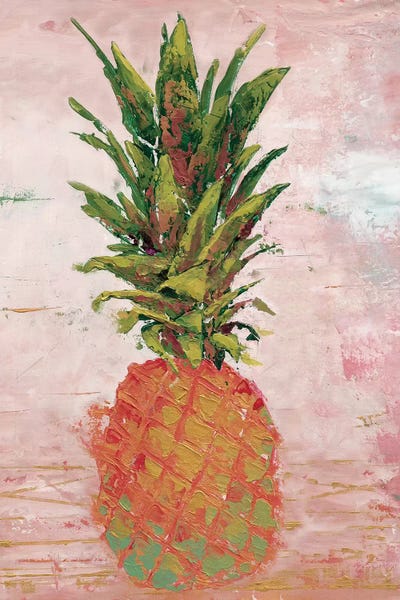 Roaring Brook Art: Painted Pineapple II by Marie-Elaine Cusson