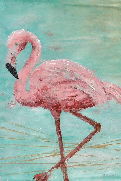 Marie-Elaine Cusson: Pink Flamingo II by Marie-Elaine Cusson