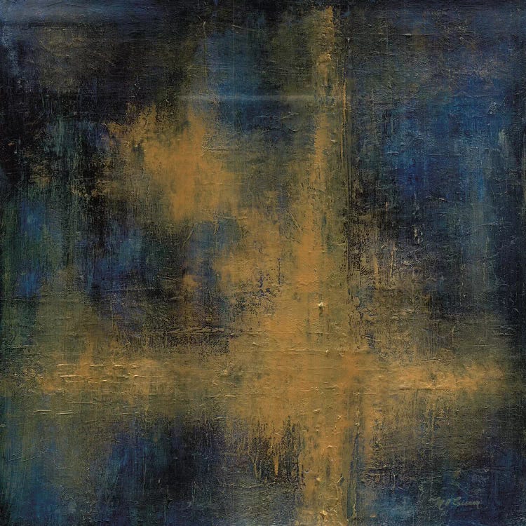 Blue Fantasy by Marie Elaine Cusson canvas print