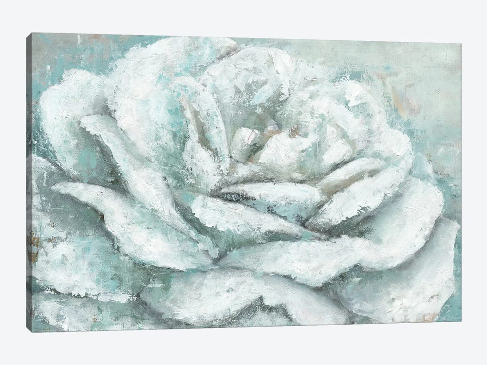 White Rose Splendor by Marie Elaine Cusson 1-piece Canvas Artwork