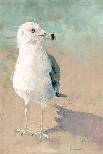 Beach Bird by Marie-Elaine Cusson canvas print