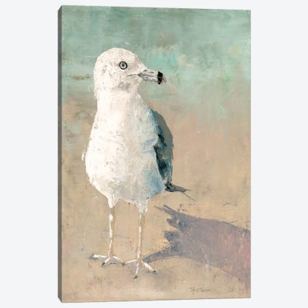 Beach Bird Canvas Print #MEC71} by Marie Elaine Cusson Canvas Wall Art